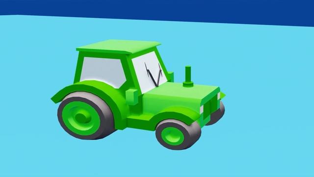 Wheels On The Bus, Dance Party, Nursery Rhymes & Kids Songs, Fun Tractor Toys Cartoons For Kids ABC смотреть онлайн