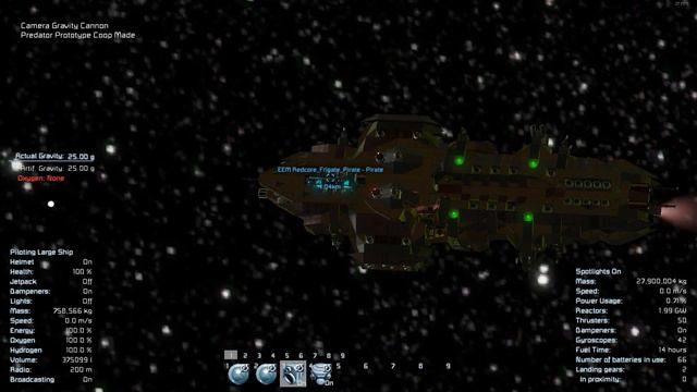 SE: Gravity & Pulse cannons test смотреть онлайн