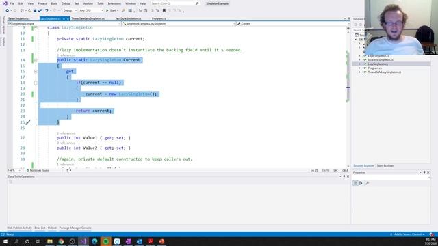 CIS 4930 (CA8.0) The Singleton Pattern смотреть онлайн