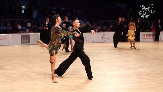Gueudry - Yarullina, FRA | 2014 World Youth Ten Dance, R1 R | DanceSport Total смотреть онлайн