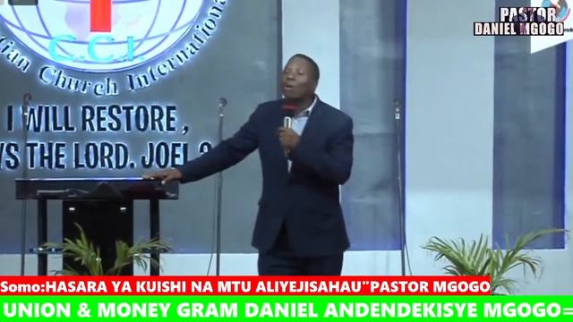 Live : HASARA YA KUISHI NA MTU ALIYEJISAHAU /HASARA YA KUJISAHAU "PASTOR MGOGO смотреть онлайн