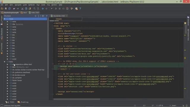 HTML Editor in PhpStorm - PhpStorm Video Tutorial смотреть онлайн