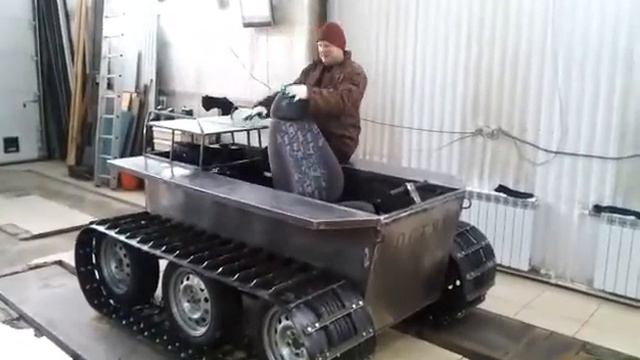 Болотоход ОСТЯК Сургут пассажировместимость тест