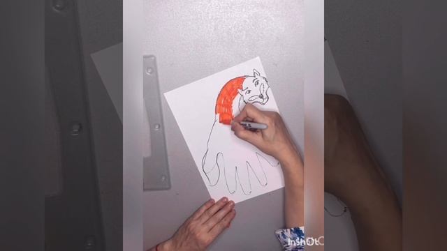 Упрощенное рисование для детей. Лиса смотреть онлайн