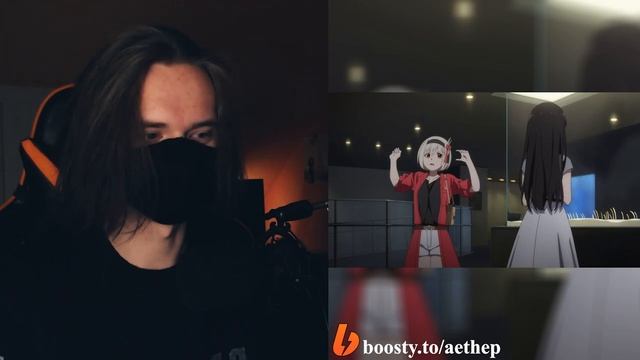 Поход за трусами xD | Ликорис Рикоил - 4 серия | Реакция на аниме смотреть онлайн