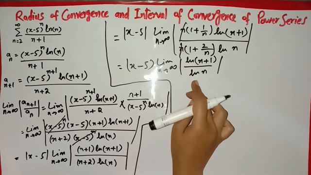 Radius of Convergence of Power Series-Interval of Convergence-Urdu/Hindi смотреть онлайн