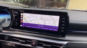 KIA K5 Яндекс навигатор и Ютуб на штатный монитор