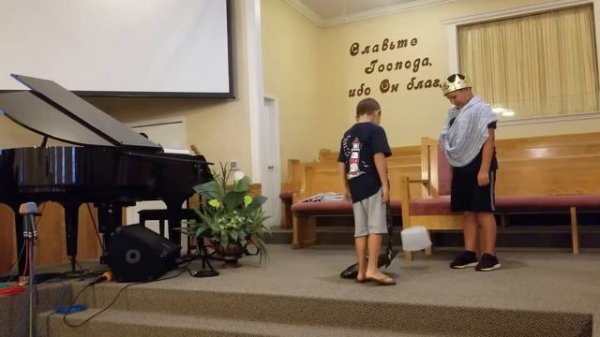 Сценка старшей группы "Давид и Голиаф" , David and Goliath