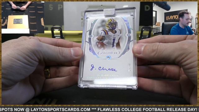 T. LAWRENCE BOWL PATCH AUTO! 2021 Panini Flawless Collegiate Football Hobby 2 Box FULL CASE Break # смотреть онлайн