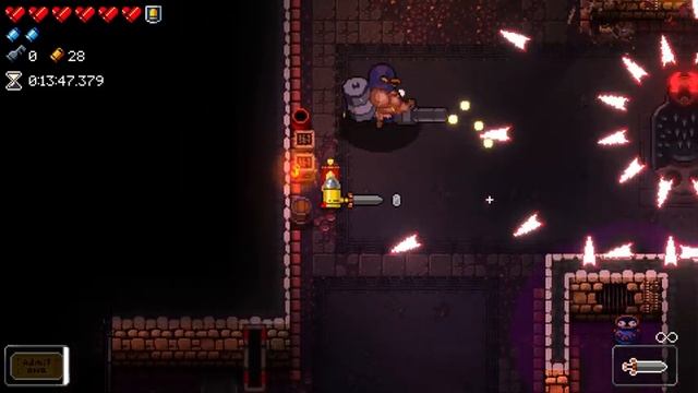 enter the gungeon, but I can't use guns смотреть онлайн