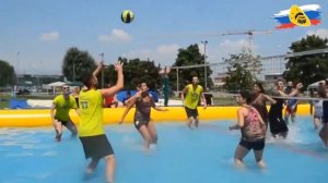 Водный волейбол. Надувной пляжный «АкваВолейбол»