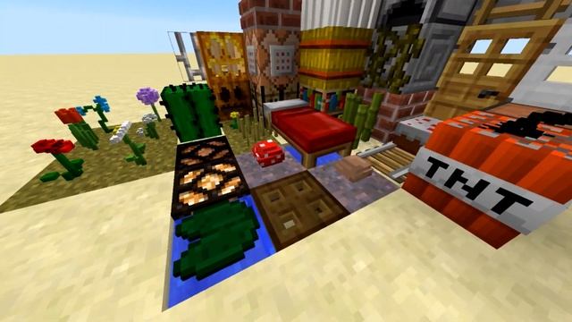 [Minecraft] 3D Models resource pack(download) смотреть онлайн