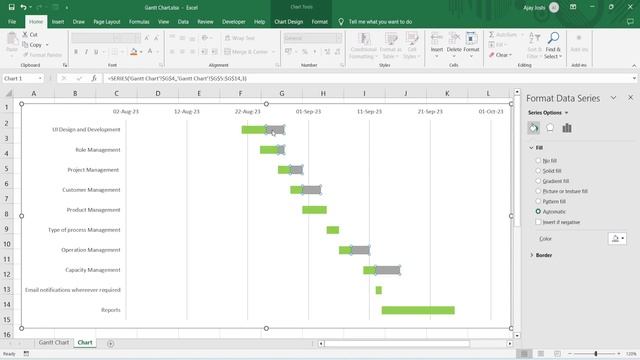 How to Make Gantt Chart in Excel ? | Gantt chart in excel смотреть онлайн