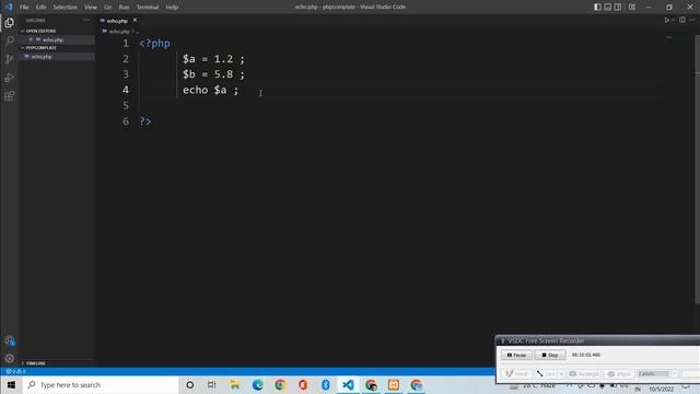 PHP part 2 cover in this video integer, variables, constant, var_dump , null , by baba academy смотреть онлайн