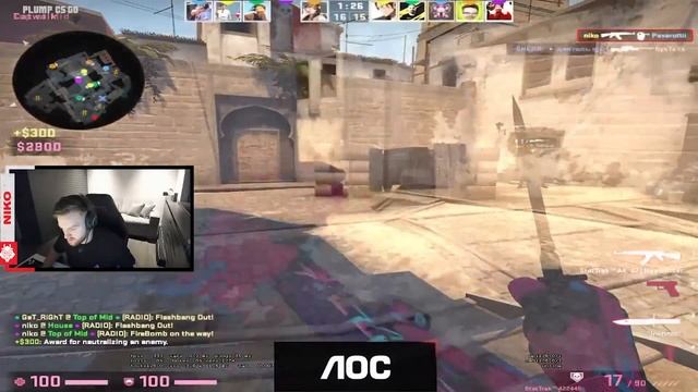 NiKo koVAC — Fantastic AIM | NIKO HIGHLIGHTS CSGO смотреть онлайн