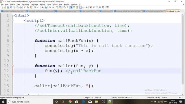 12 Callback Function In JavaScript смотреть онлайн