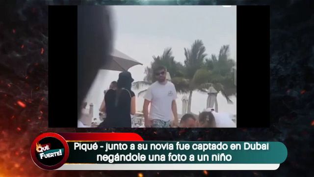 PIQUE Y CLARA CHIA NIEGAN FOTO A UN NIÑO EN DUBAI 📷👦🏻 смотреть онлайн
