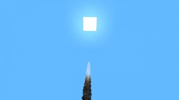 Minecraft Hbm nuclear tech mod - Soyuz Rocket launch
