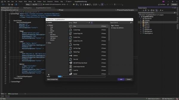 How to Use Material Design Icons In .NET MAUI (Google Material Design Icon)