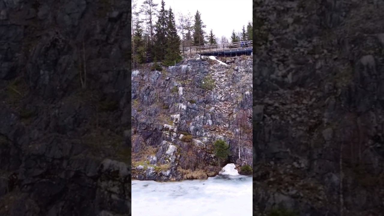 Полет над Мраморным каньоном#жизньвовремяпутешествий #песковыпутешествуют #карелия2024 смотреть онлайн