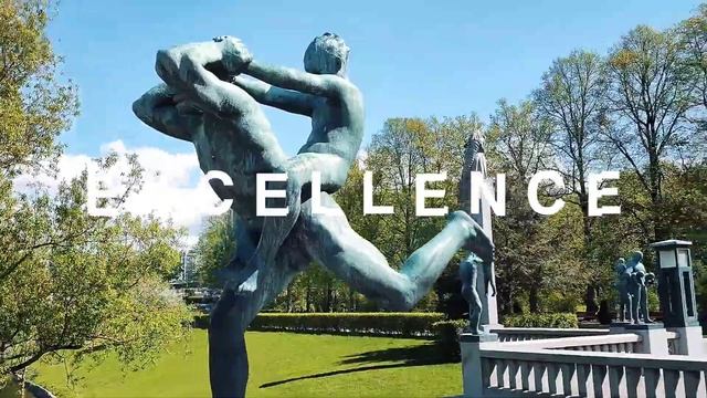 Frognerparken med Motorola Moto G100 смотреть онлайн