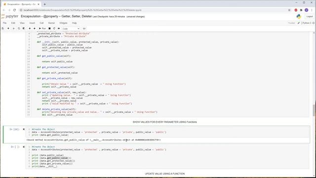 Python Modificador de Acceso Encapsulation - @dataclass, @property – Getter, Setter, Deleter, SLOTS смотреть онлайн