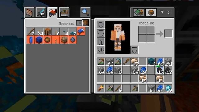 Битва чанков в Майнкрафт,обычный мир Vs ад Vs энд!