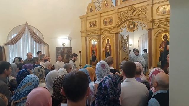 Божественная Литургия на русском языке, г. Тверь, 23 марта 2019 г. смотреть онлайн