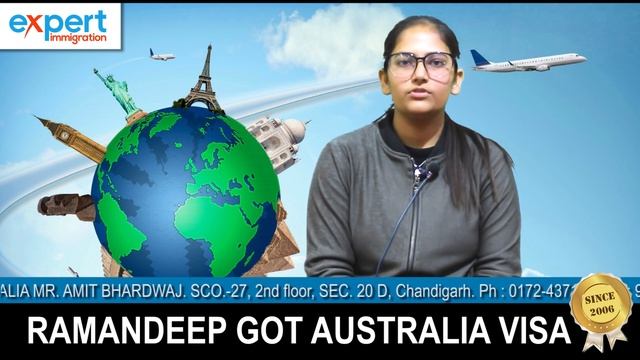 RAMANDEEP GOT AUSTRALIA STUDENT VISA IN JUST FEW DAYS смотреть онлайн