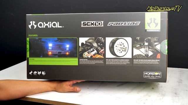 UNBOXING | RC Adventure ver anniversary 40th PROLINE |AXIAL SCX10 III 1/10 RTR PROLINE 82 CHEVY K1 смотреть онлайн