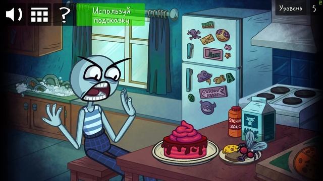 ТРОЛЛИМ НОВЫХ ХОРРОРОВ! Страшные ТРОЛЛФЕЙСЫ в Веселой игре Troll Face Quest Horror 2 смотреть онлайн