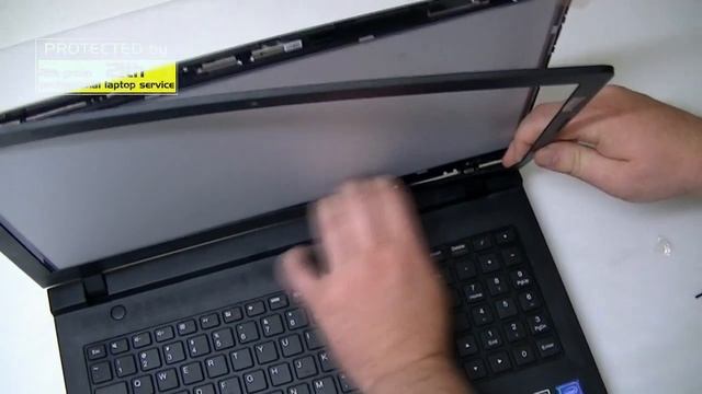 How to replace LCD on B50-10 Lenovo, Display replacement смотреть онлайн