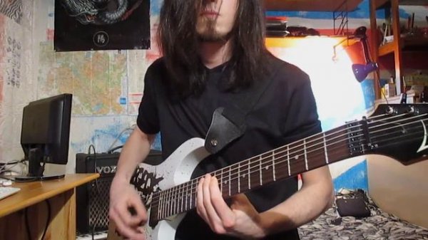 Static-X - The Only (guitar Cover by Roman Voronkevich)