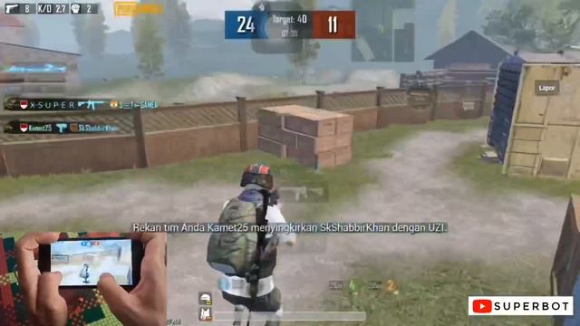 Iphone 7 Test Pubg Mobile - 5 Finger Claw (Full Gyro) смотреть онлайн