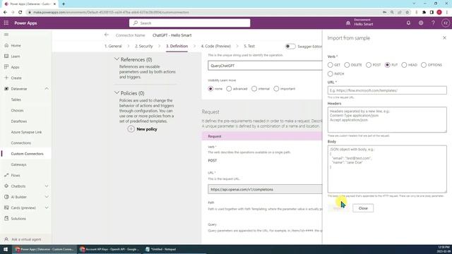 [DEMO] Add Custom Connector/Connection for ChatGPT in Power Platform смотреть онлайн