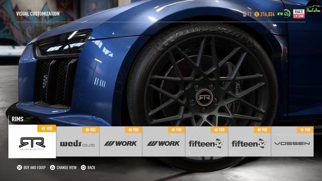 Need for Speed Payback - Audi R8 V10 Plus - Vehicle Customization смотреть онлайн
