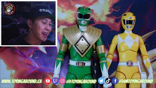 Super7 ULTIMATES Green Ranger & Yellow Ranger review #powerrangers смотреть онлайн