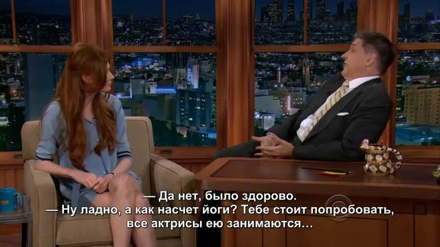 The Late Late Show с  Карен Гиллан  | Rus.Sub. TEAmTARDIS