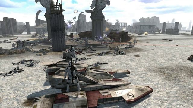 Imperial Guard vs Clone Troopers - Warhammer 40K vs Star Wars | Men of War: Assault Squad 2