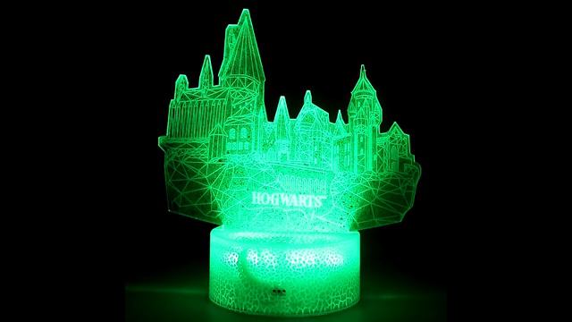 3D lamp Hogwarts смотреть онлайн