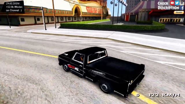 GTA San Andreas - New Slamvan EnRoMovies _REVIEW смотреть онлайн