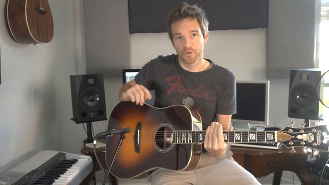 Rocking a New D'Angelico Excel Lexington Acoustic! смотреть онлайн