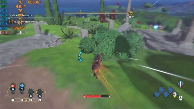 Immortals Fenyx Rising Gameplay on Ryzen 5 2500u and Vega 8 Graphics смотреть онлайн