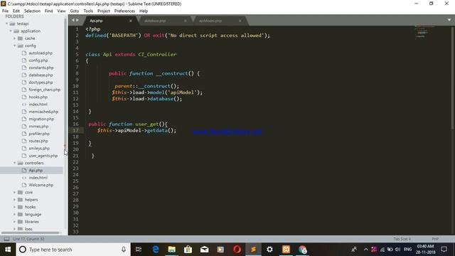Create API using GET method in PHP смотреть онлайн
