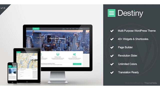 Destiny - Responsive Multi-Purpose WordPress Theme | Themeforest Website Templates and Themes смотреть онлайн
