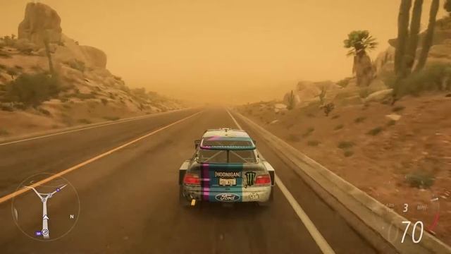 Forza Horizon 5 | 1994 Hoonigan Ford Escort RS Cosworth WRC Cossie V2 | Drive around gameplay смотреть онлайн