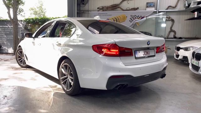 ICON - BMW G30 530e - ICON DOWNPIPE + VALVED STRAIGHTPIPE - BY ICON AUTOMOTIVE