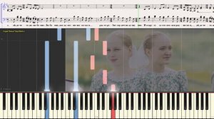 Любо мне - Казачья  (Ноты и Видеоурок для фортепиано) (piano cover)