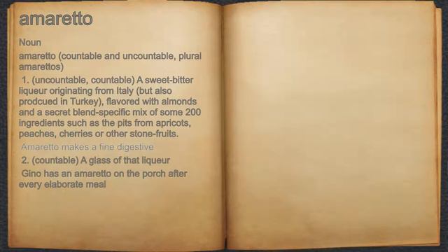 What does amaretto mean? смотреть онлайн