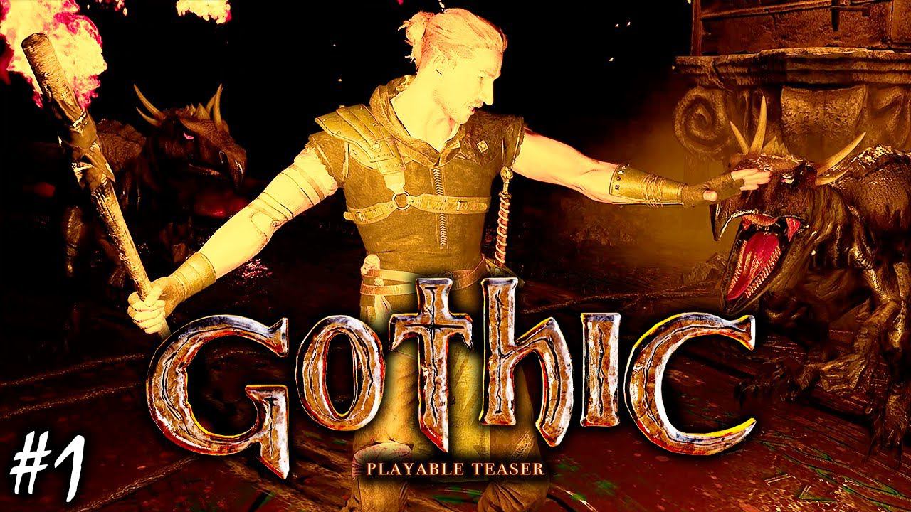 РЕМЕЙК ГОТИКИ | GOTHIC PLAYABLE TEASER | ОБЗОР ► Прохождение Cерия 1 смотреть онлайн